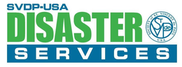 SVDP-USA DISASTER SERVICES SOCIETY OF ST. VINCENT DE PAUL U.S.A. ST DE VP trademark