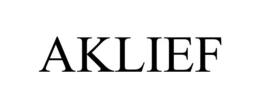 AKLIEF trademark