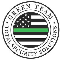 GREEN TEAM · TOTAL SECURITY SOLUTIONS · trademark