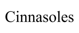 CINNASOLES trademark