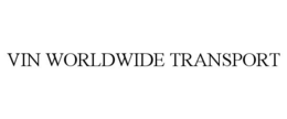 VIN WORLDWIDE TRANSPORT trademark