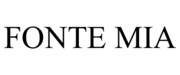 FONTE MIA trademark