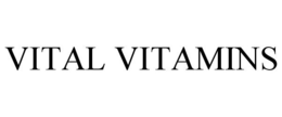 VITAL VITAMINS trademark