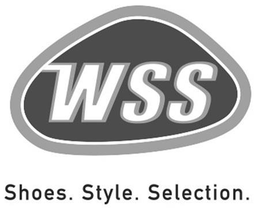 WSS SHOES. STYLE. SELECTION. trademark