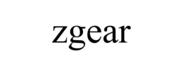 ZGEAR trademark