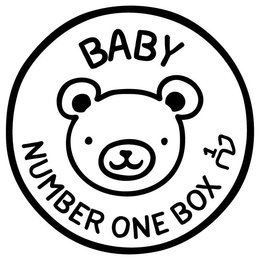 BABY NUMBER ONE BOX 1 trademark