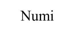 NUMI trademark