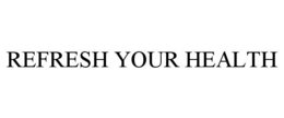 REFRESH YOUR HEALTH trademark