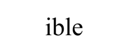 IBLE trademark
