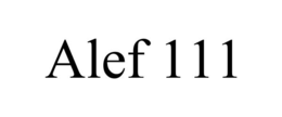 ALEF 111 trademark