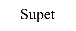 SUPET trademark