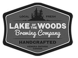 LOCAL FRESH LAKE OF THE WOODS BREWING COMPANY HANDCRAFTED KENORA ONTARIO CANADA trademark