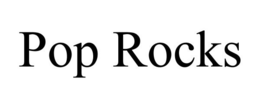 POP ROCKS trademark