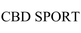 CBD SPORT trademark