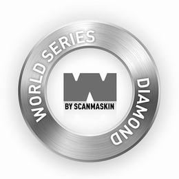 WORLD SERIES DIAMOND W BY SCANMASKIN trademark