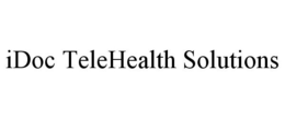 IDOC TELEHEALTH SOLUTIONS trademark