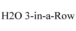 H2O 3-IN-A-ROW trademark