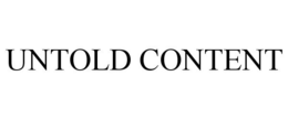 UNTOLD CONTENT trademark