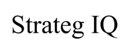 STRATEG IQ trademark
