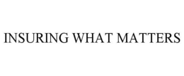 INSURING WHAT MATTERS trademark