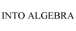 INTO ALGEBRA trademark