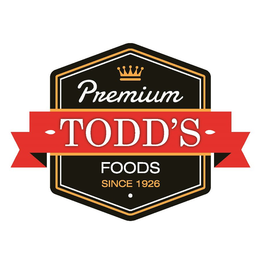 TODD'S PREMIUM FOODS SINCE 1926 trademark
