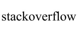 STACKOVERFLOW trademark