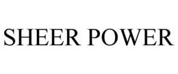 SHEER POWER trademark