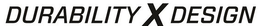 DURABILITY X DESIGN trademark