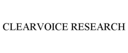 CLEARVOICE RESEARCH trademark
