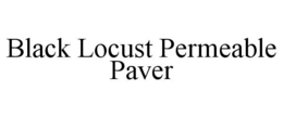 BLACK LOCUST PERMEABLE PAVER trademark