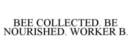 BEE COLLECTED. BE NOURISHED. WORKER B. trademark