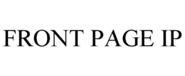 FRONT PAGE IP trademark