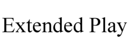 EXTENDED PLAY trademark