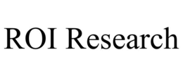 ROI RESEARCH trademark
