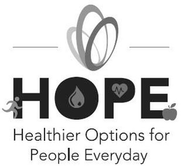 HOPE HEALTHIER OPTIONS FOR PEOPLE EVERYDAY trademark