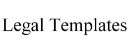 LEGAL TEMPLATES trademark