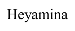 HEYAMINA trademark
