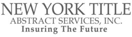 NEW YORK TITLE ABSTRACT SERVICES, INC. INSURING THE FUTURE trademark