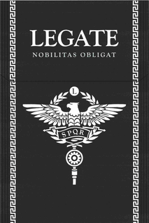 LEGATE NOBILITAS OBLIGAT L trademark