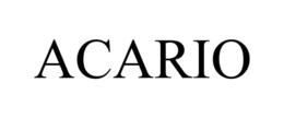 ACARIO trademark