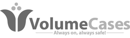 V VOLUMECASES ALWAYS ON, ALWAYS SAFE! trademark