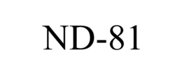 ND-81 trademark
