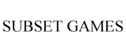 SUBSET GAMES trademark