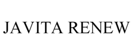 JAVITA RENEW trademark