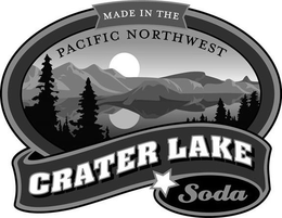 MADE IN THE PACIFIC NORTHWEST CRATER LAKE SODA trademark