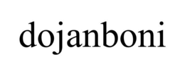 DOJANBONI trademark
