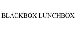 BLACKBOX LUNCHBOX trademark