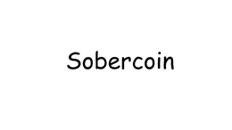 SOBERCOIN trademark
