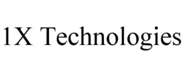 1X TECHNOLOGIES trademark